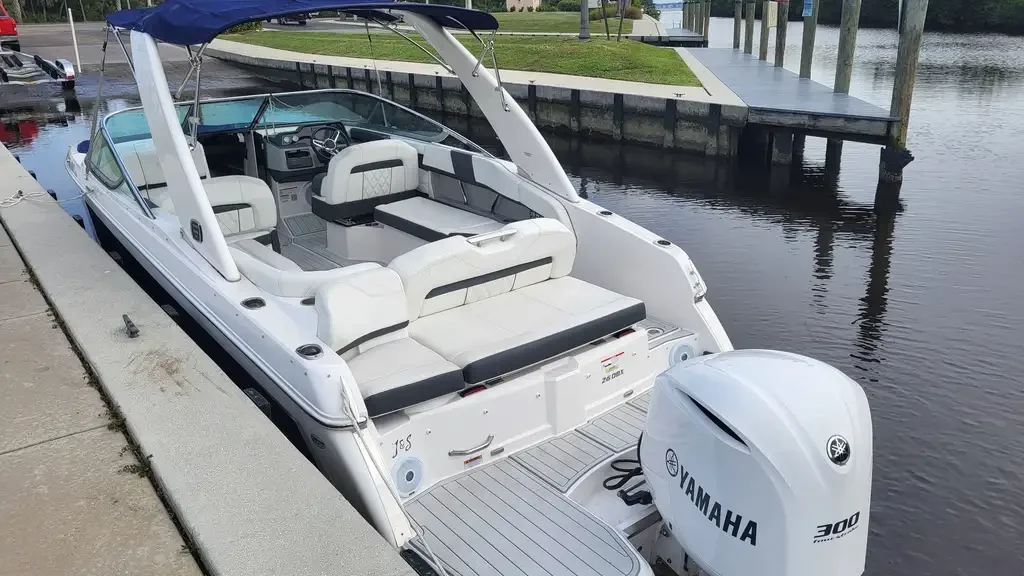 Regal 26 OBX 300hp Rental Boat Back- Amy's Boat Rental Cape Coral Florida